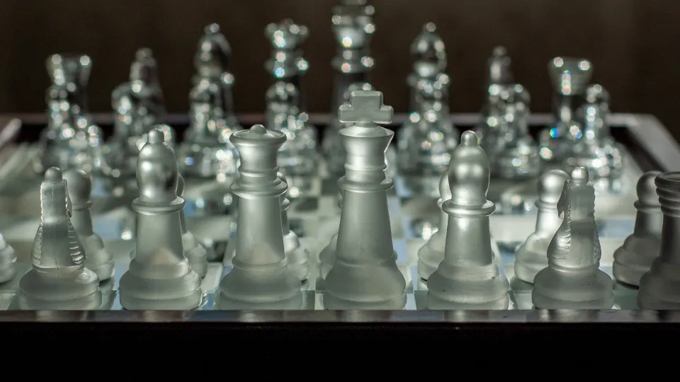 Schachfiguren als Sinnbild für Strategie