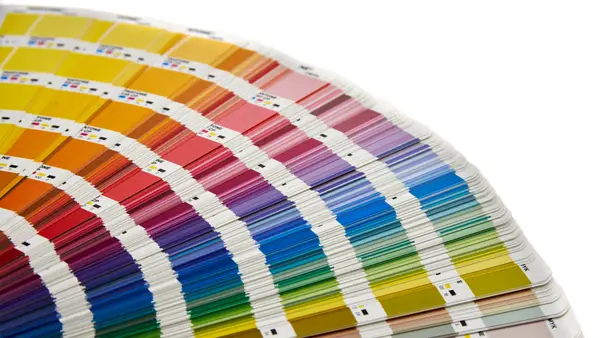 Farbmuster und Designentwürfe