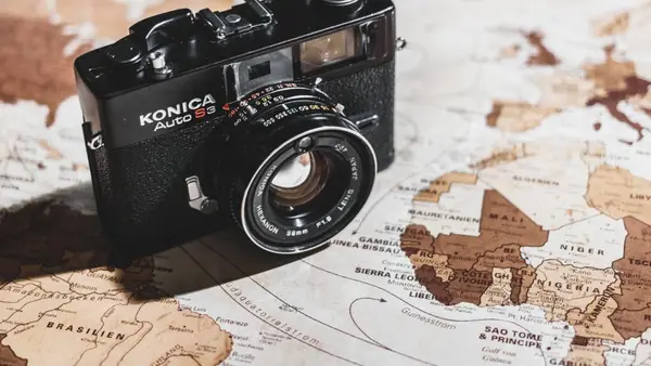 Weltkarte als Symbol für internationale Märkte