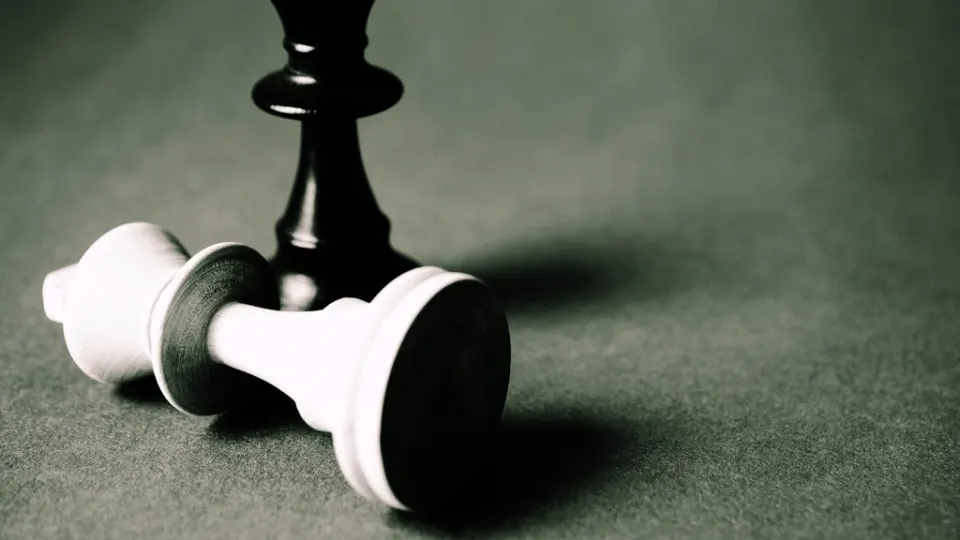 Schachfiguren als Sinnbild für Strategie