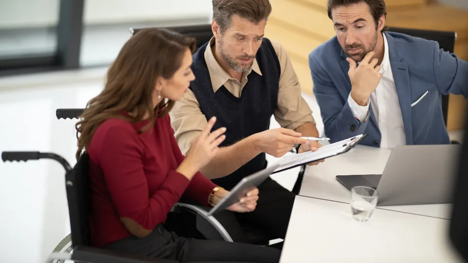 Vielfältiges Team im Unternehmen